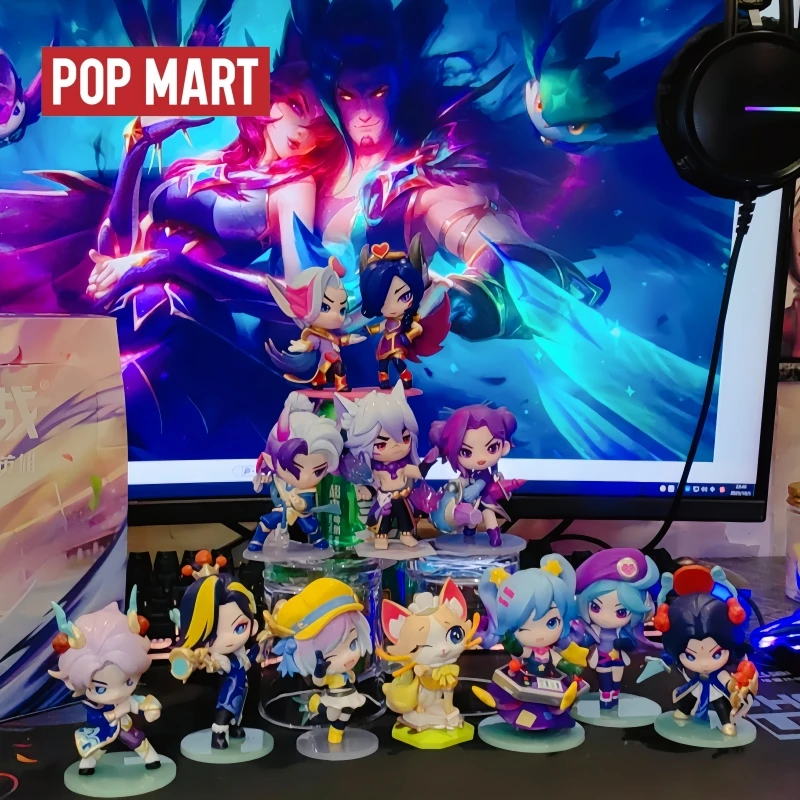 

New POPMART Teamfight Tactics Little Legend Series 2nd Trendy Blind Box High Quality Figures Decoration Surprise Gifts