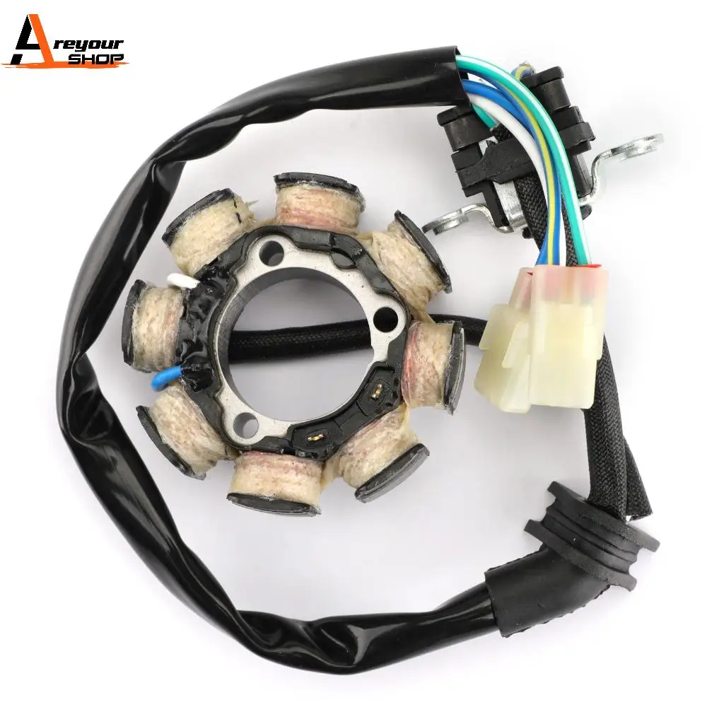 

Areyourshop Motorcycle Alternator Stator Coil 8 Poles For Honda CRF250 CRF450R 05-07 CRF450R 31120-MEN-730 31120-MEN-731