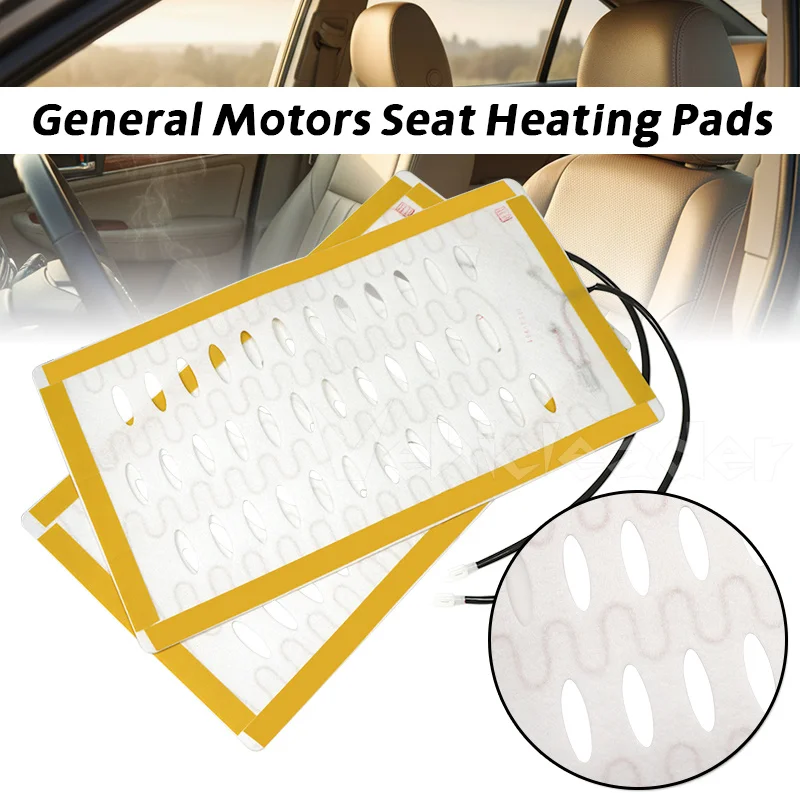 4Pcs Carbon Fiber Car Heated Seat Cover Cushion Pad Kit 2 Level High Low Temp Switch Universal Car Warm hearting Seat Covers