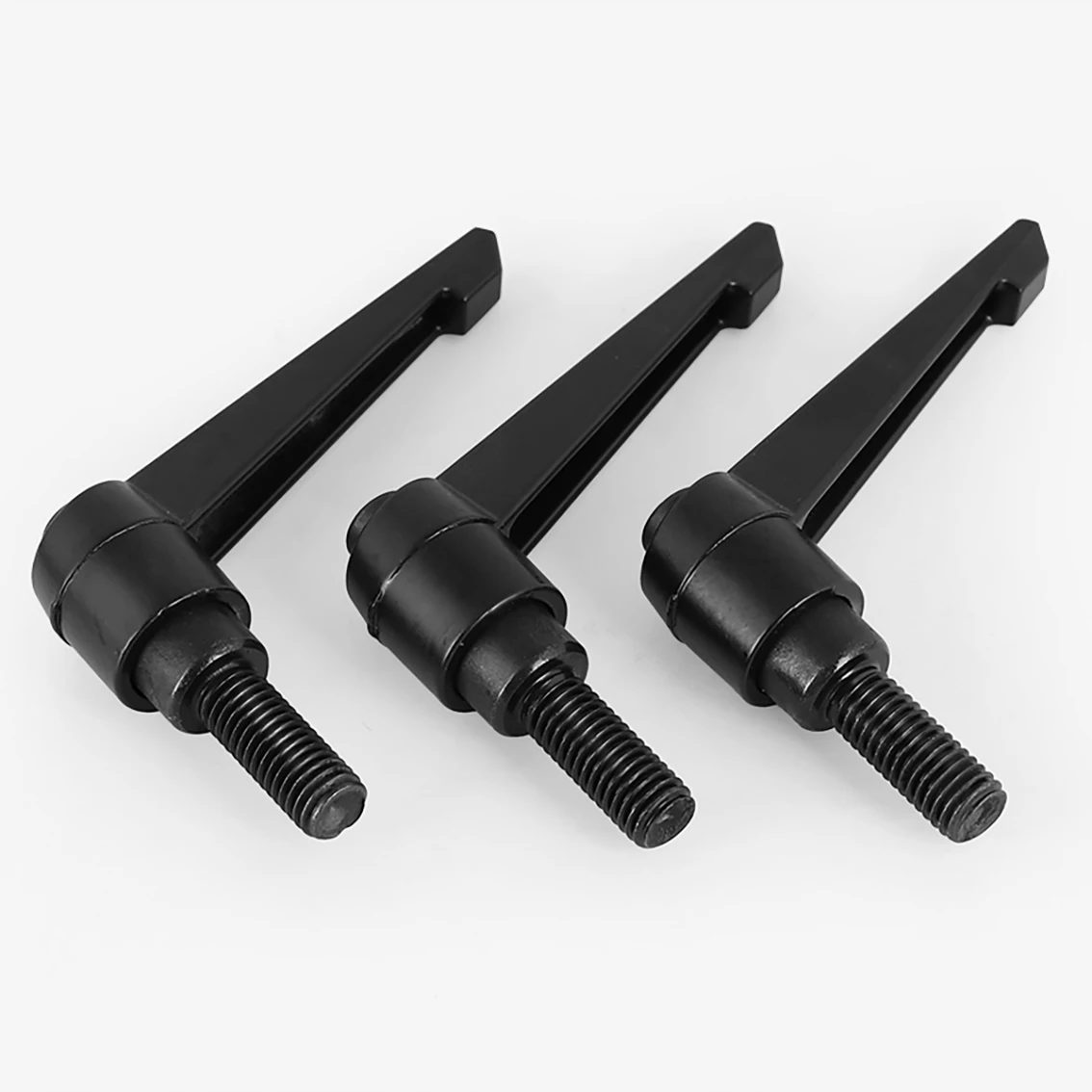 1 Uds. Tornillo de manija de bloqueo ajustable mango de trinquete en forma de 7 llave de bloqueo rápido en forma de L perno rosca externa diámetro 10mm