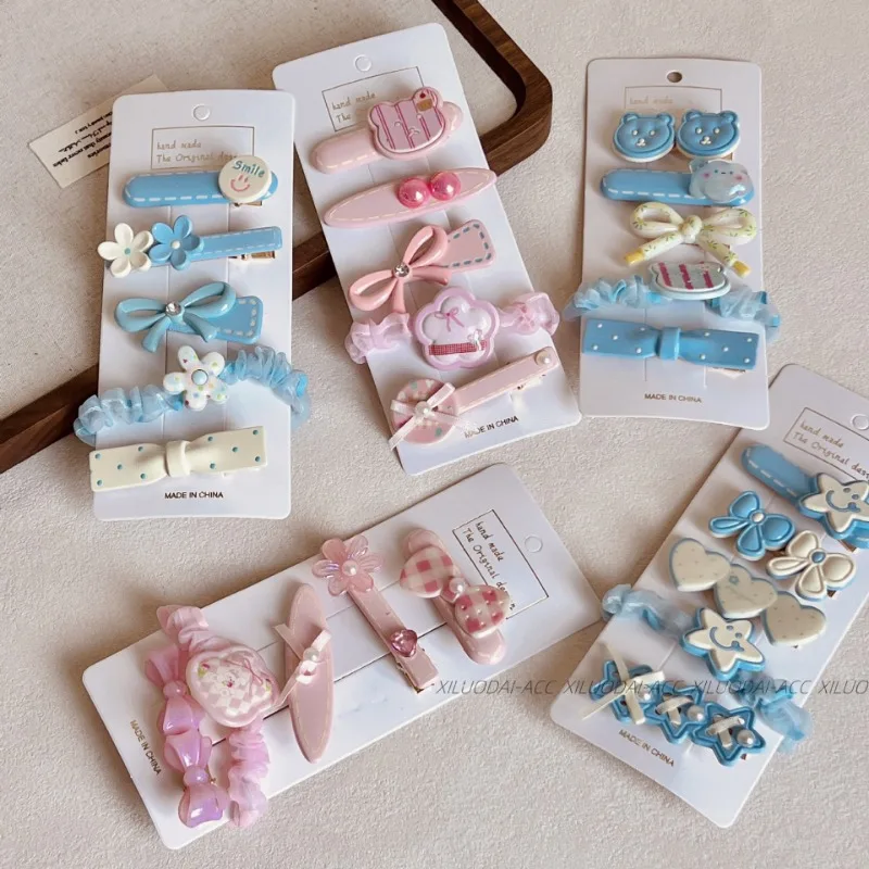 

Korean Fashion Duckbill Clips Pink Cute Alligator Hair Pins Non Slip Bangs Side Hair Clips for Kids Girl Baby Hair Accessories