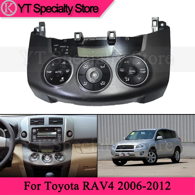 Kamshing (second-hand) Air Condition Switch Panel For Toyota RAV4 2006-2012 Air Conditioner Control Knob Switch