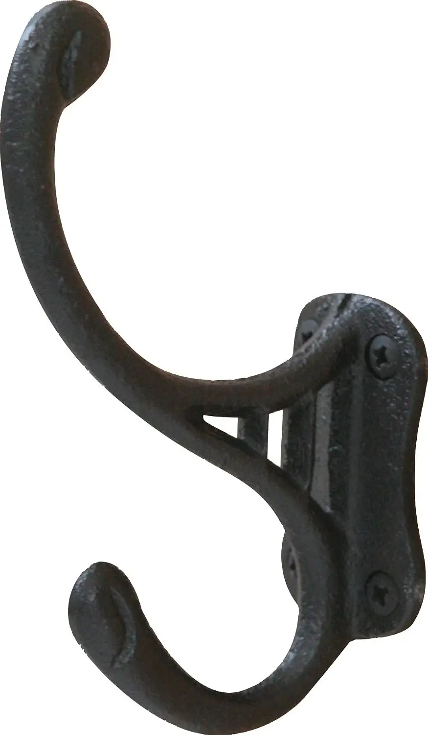 Mission Style Coat Rack Wall Mounted with Cubbies and Shelf, Entryway Wooden Hanger with 4 Hooks for Jacket, Towel or Hat, Farmh