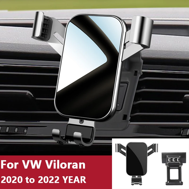 

For Car Cell Phone Holder Air Vent Mount GPS Gravity Navigation Accessories for Volkswagen Viloran 2020 to 2022 YEAR