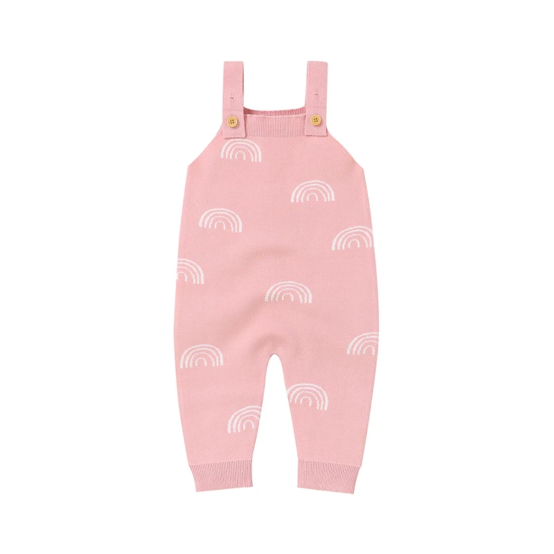 Soft Texture Baby Girls Sleeveless Summer Rompers Knitwear 0-18 Months Newborn Infant Jumpsuit Sleepsuit Bodysuit