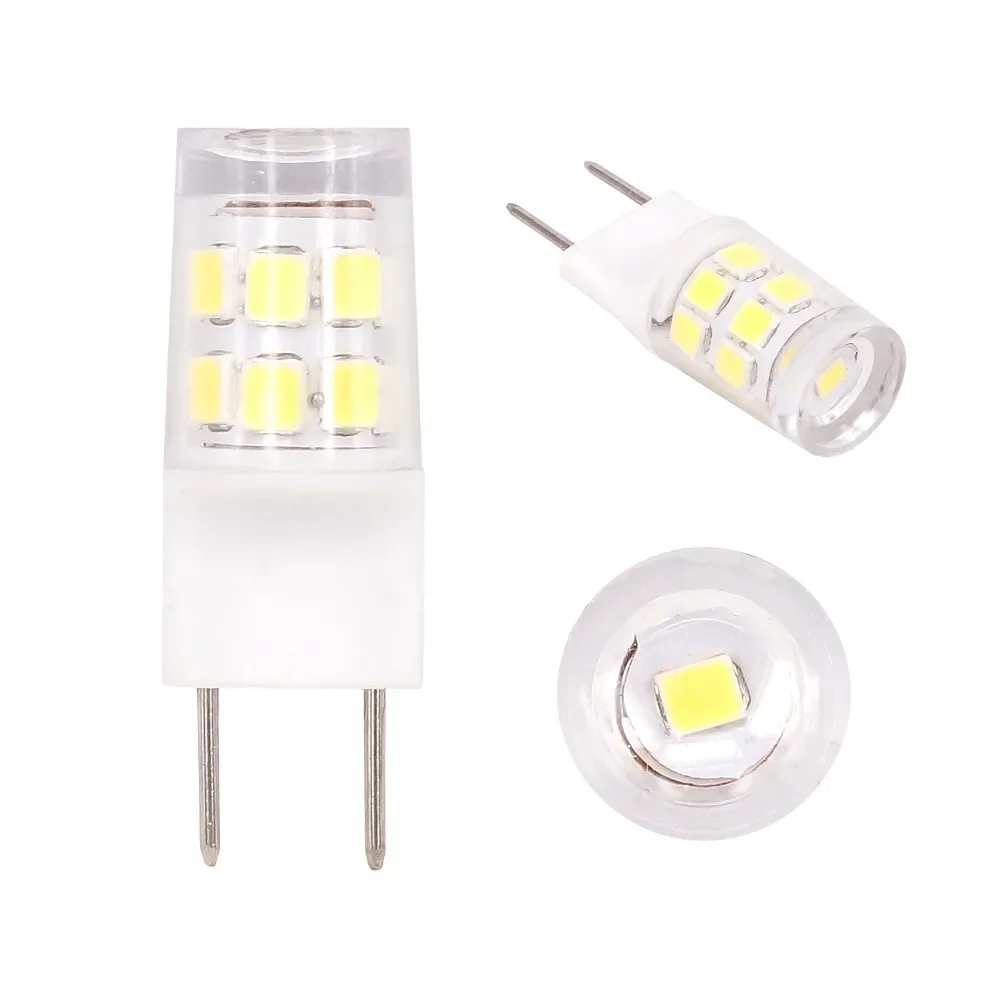 

10pcs 120V G8 LED Light Bulb 2W G8 Led Crystal Lamp Replace 20W Halogen G8 For Chandelier Crystal Ceiling Fan Kitchen Lighting