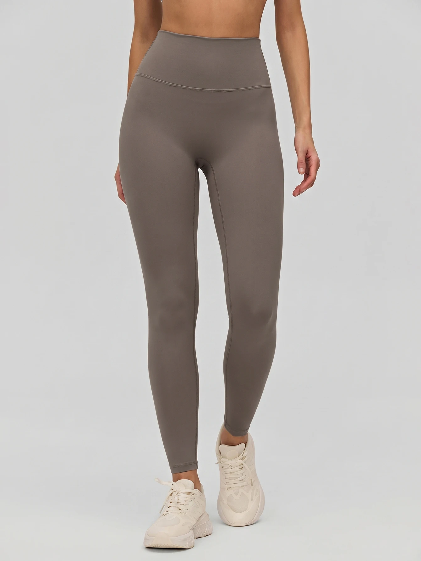Women Medium Compression Yoga Leggings 5D Body Fit Tummy Control High Waist Butt Lifting Workout Pants Durable Coats Stitch Soft