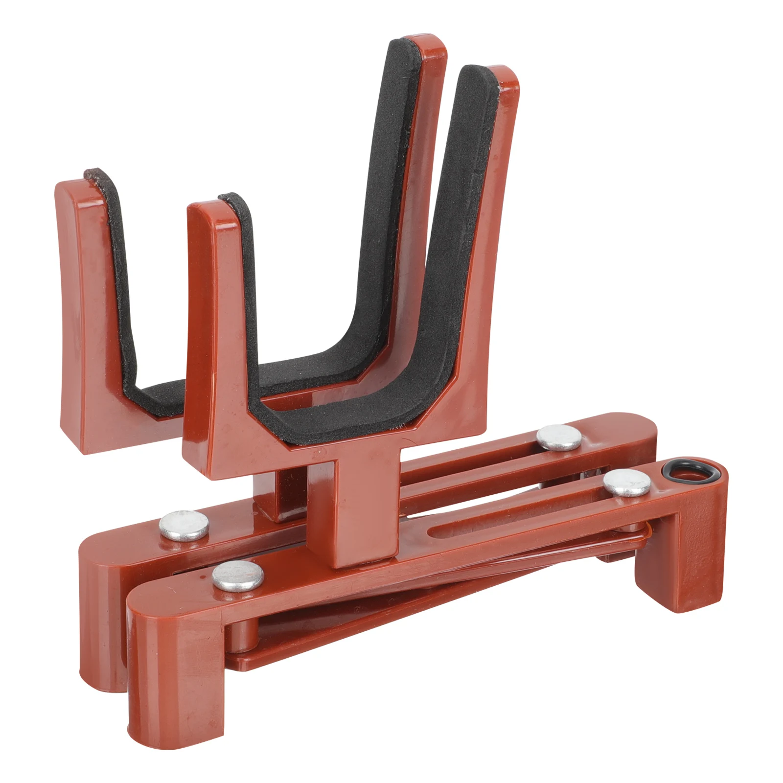 

Foldable Violin St Portable Floor Bracket Professional Red Support Suitable Any Size Violin Sponge Cover Prevent Damage