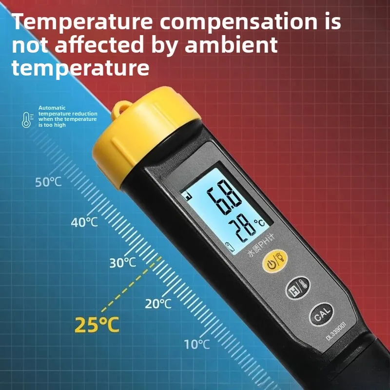 Water quality test pen pH meter acidity meter, high-precision PH test pen test pen
