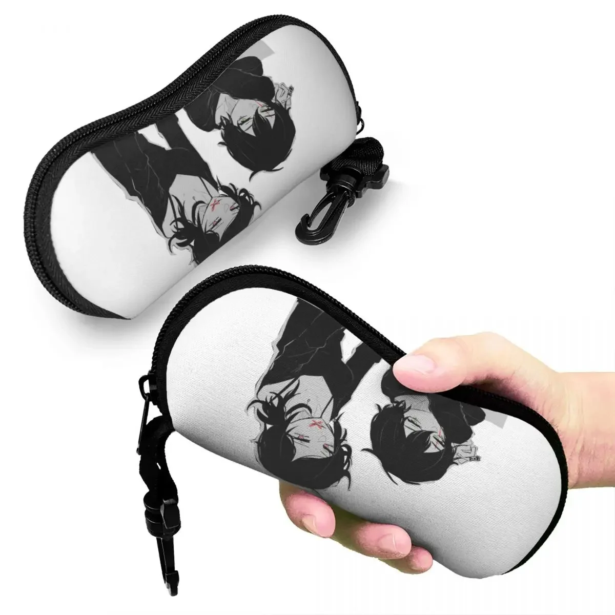 أشلي وأندرو نعش آندي ولايلي شل نظارات حافظة نظارات واقية صندوق نظارات النساء الرجال لينة النظارات حقيبة الحقيبة