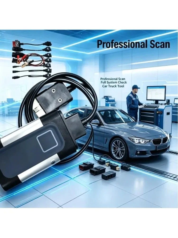 Double Board V9.1 V2021.11 Autocoms Ds150e Auto-LKW TCS CDP Pro Diagnosescanner OBD2 Komplettset 2024 2025 2021
