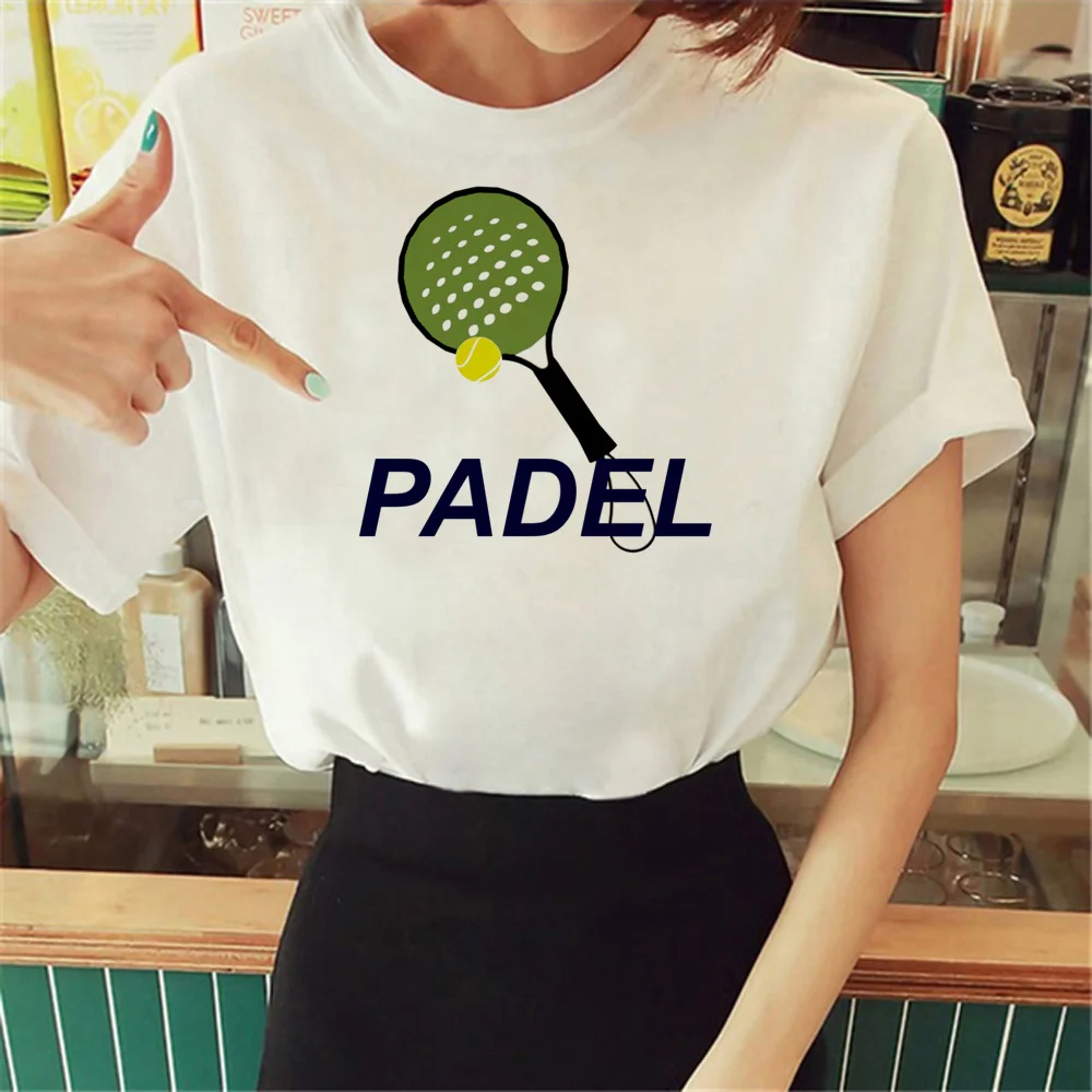 Padel tshirt women harajuku Y2K anime tshirt girl manga streetwear graphic clothing