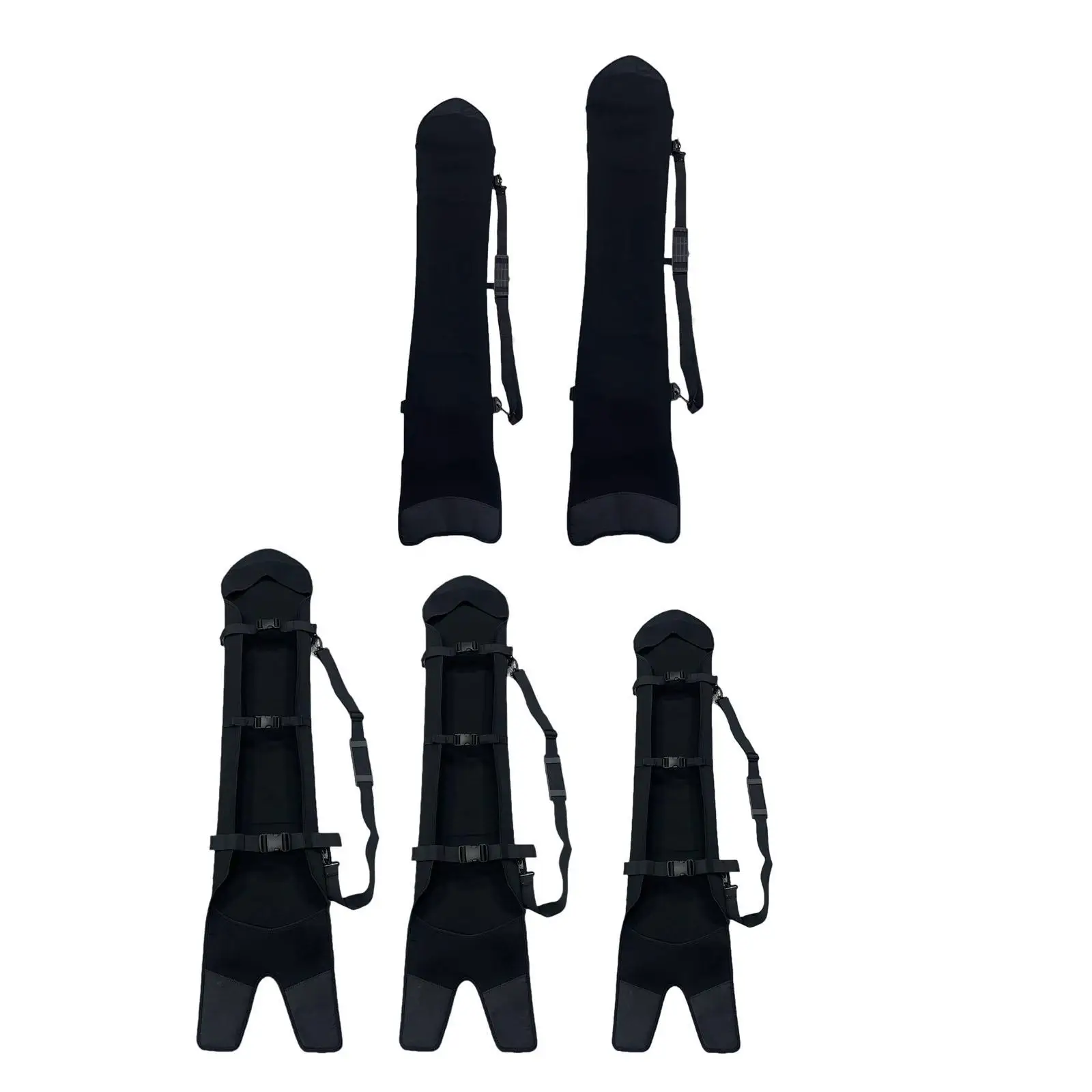 ski-bag-snowboard-storage-bag-with-shoulder-strap-neoprene-transport-wrap-soft-snowboard-sleeve-case-for-skiing-winter-sports