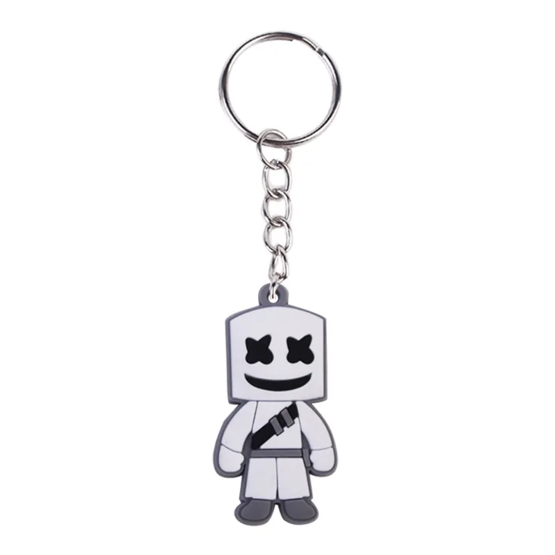 

Набор из 6 брелоков-куколок по мотивам Fortnite, ПВХ, аниме, кавайные, для сумок, игрушки, косплей, украшение, подарок на день рождения