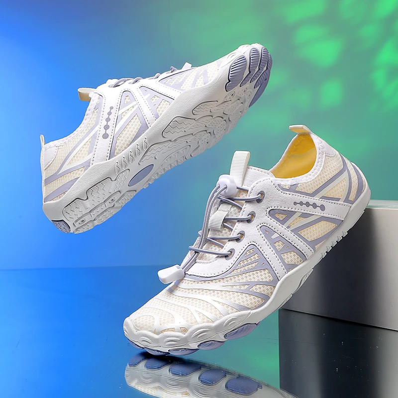 Upstream shoes for men and women breathable soft-soled non-slip lightweight wading shoes sneakers swimming multifunctional yoga