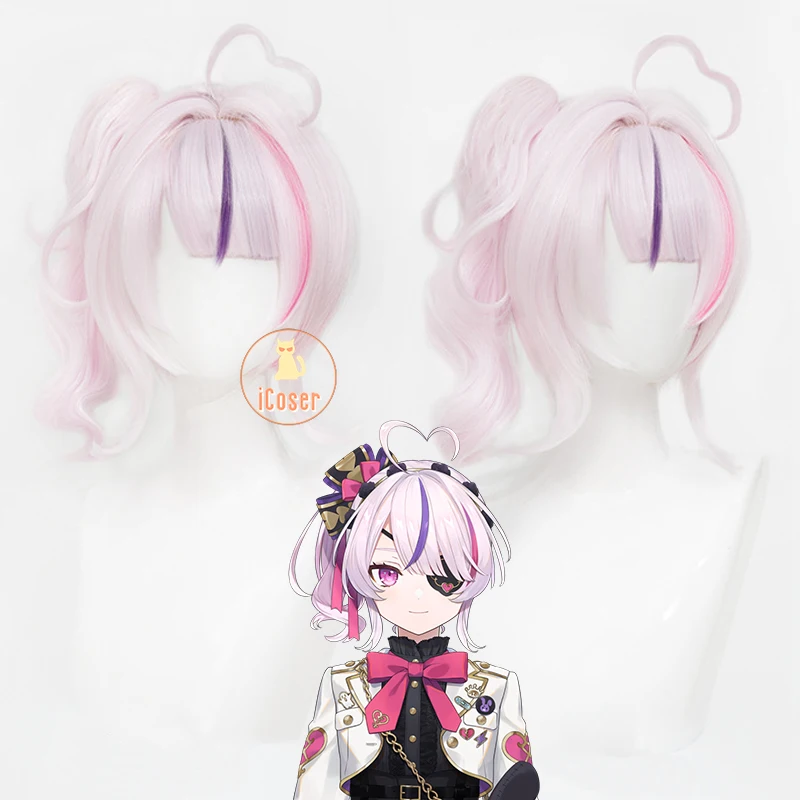 VTuber Maria Marionette Cosplay Costume Wig Dress 2nd Outfit Uniform Stocking Headband Halloween Party for Women - view 6