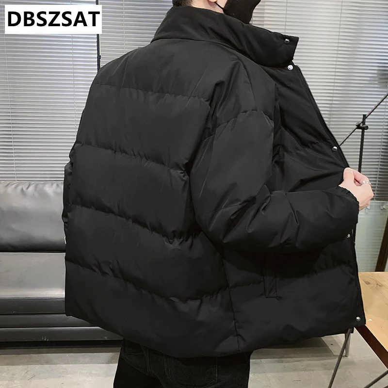 XKK Men Duck Down Jacket Winter Warm Hooded Coat Thick Jacket Male Casual High Quality Thermal Overcoat Men Hoody Zipper Parka