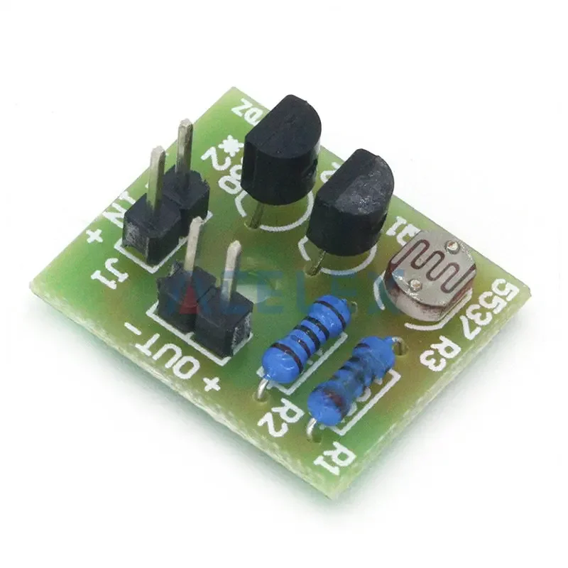 DIY Kit Light Control Sensor Switch Suite Photosensitive Indução Switch Kits DIY Electronic Trainning Integrated Circuit Suite