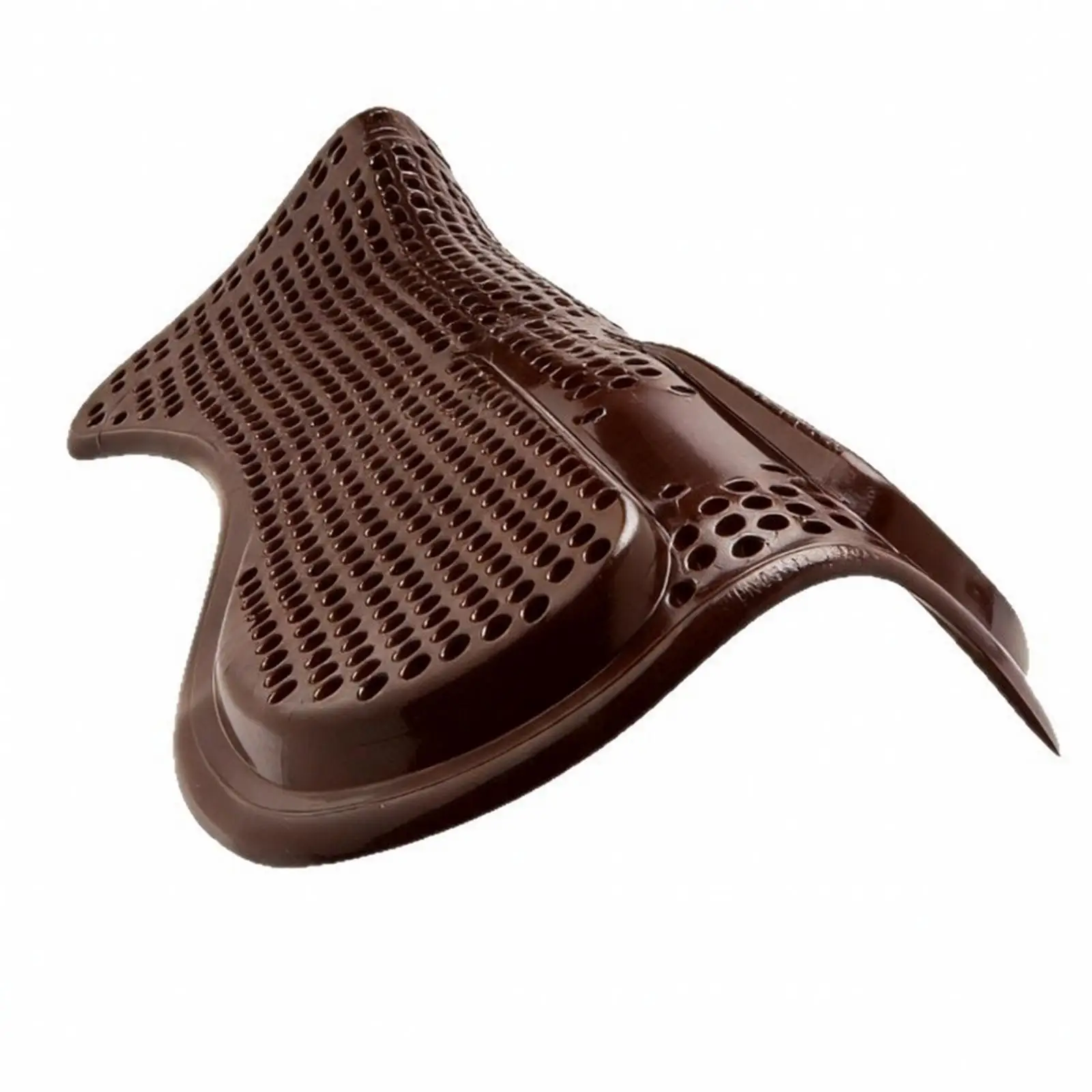 Horse Equestrian Saddle Pad Silicone Gel with Raised Edge Contour for Pressure Relief and Ventilated Riding Support