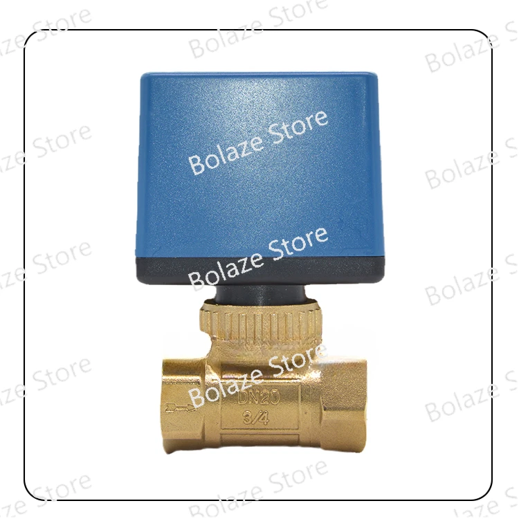 

Electric Two-Way Ball Valve 3-Wire 2-Control Ac220v Solenoid Valve DN20 6 Points Air Conditioning Valve