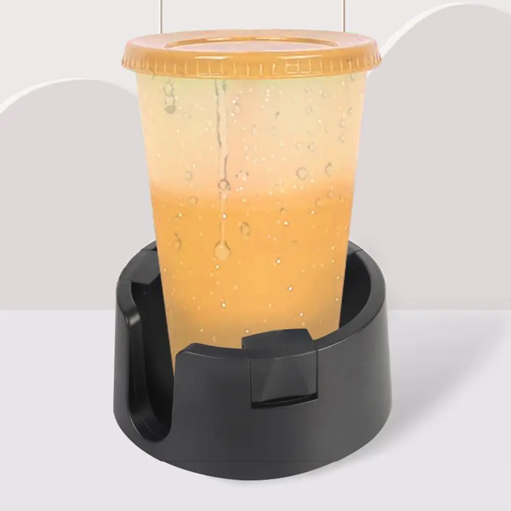 

Anti Spill Cup Holder Tip Proof Creative Water Bottle Storage Rack Securely Attach Adjustable Desk Drinks Bracket Universal