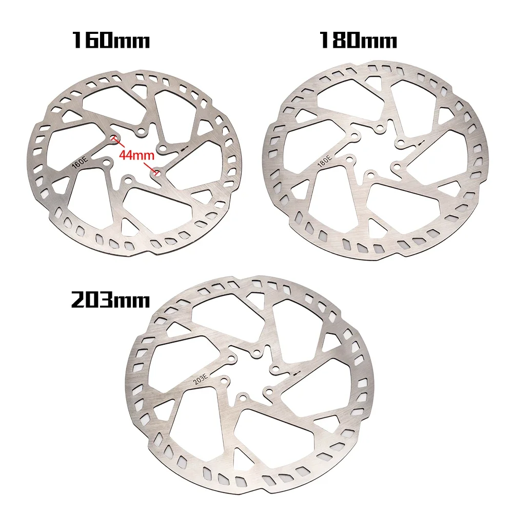 ZTTO 140mm 220mm Brake Rotor E-Bike Bicycle Disc Brake Rotor 2.3mm Thickness Electric Power Assisted Cycling Parts