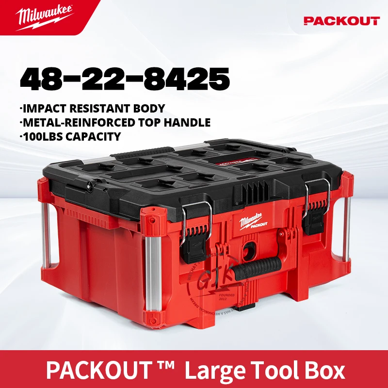 Milwaukee 48-22-8425 PACKOUT Large Tool Box: A Deep Dive Review for Professional Tradespeople