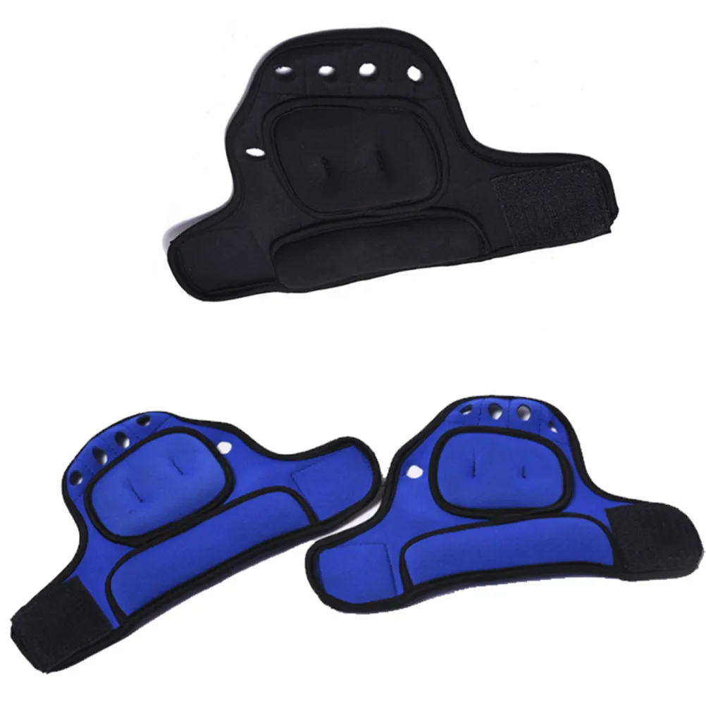 1Pair Weighted Training Gloves Fingerless Non-Slip Gym Gloves Resistance Fitness Workout Wrist Wrap for Strength Exercise
