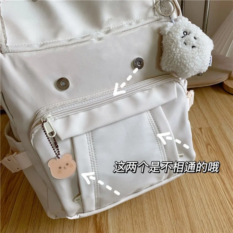 Backpacks Women Sweet Candy Colors Kawaii Harajuku All-match Backpack Japanese Style Girlish Large Capacity Bag Girls Ulzzang