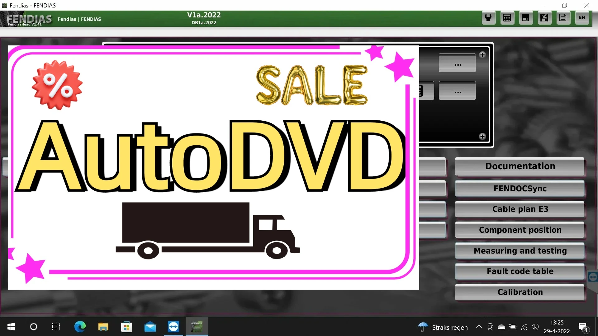 AutoDVD FENDT FenDias 2026v2+USB Dongle