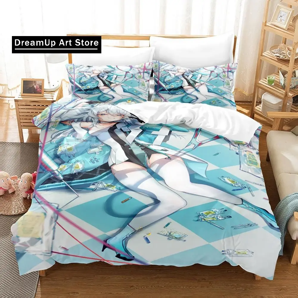 New Game Girls' Frontline: Neural Cloud Bedding Set Single Twin Full Queen King Size Bed Set Adult Kid Bedroom Duvet cover Sets