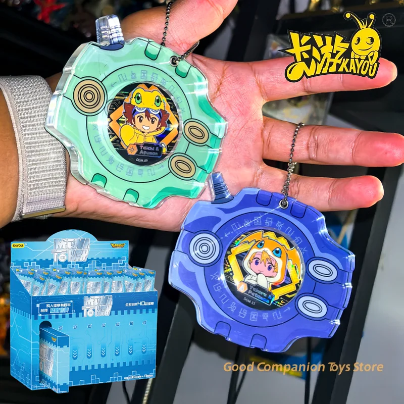 Original KAYOU MINITOKEN Series Digital Monster Big Adventure Badge Animation Cartoon Character Periphery Toy Decoration Gifts