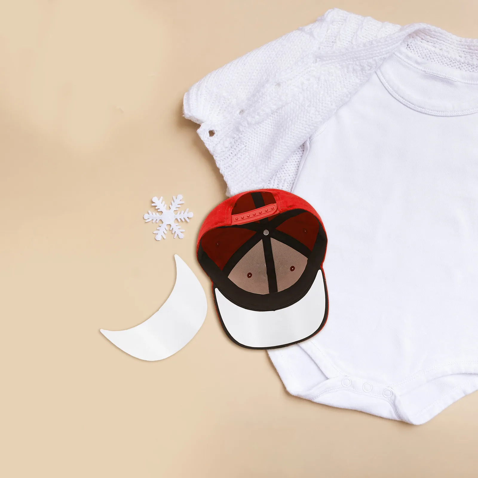 

20Pcs Hat Brim Inserts Plastic Visor Liner for Children Baseball Cap Peaked Cap DIY Hat Making Supplies Replacement Brim