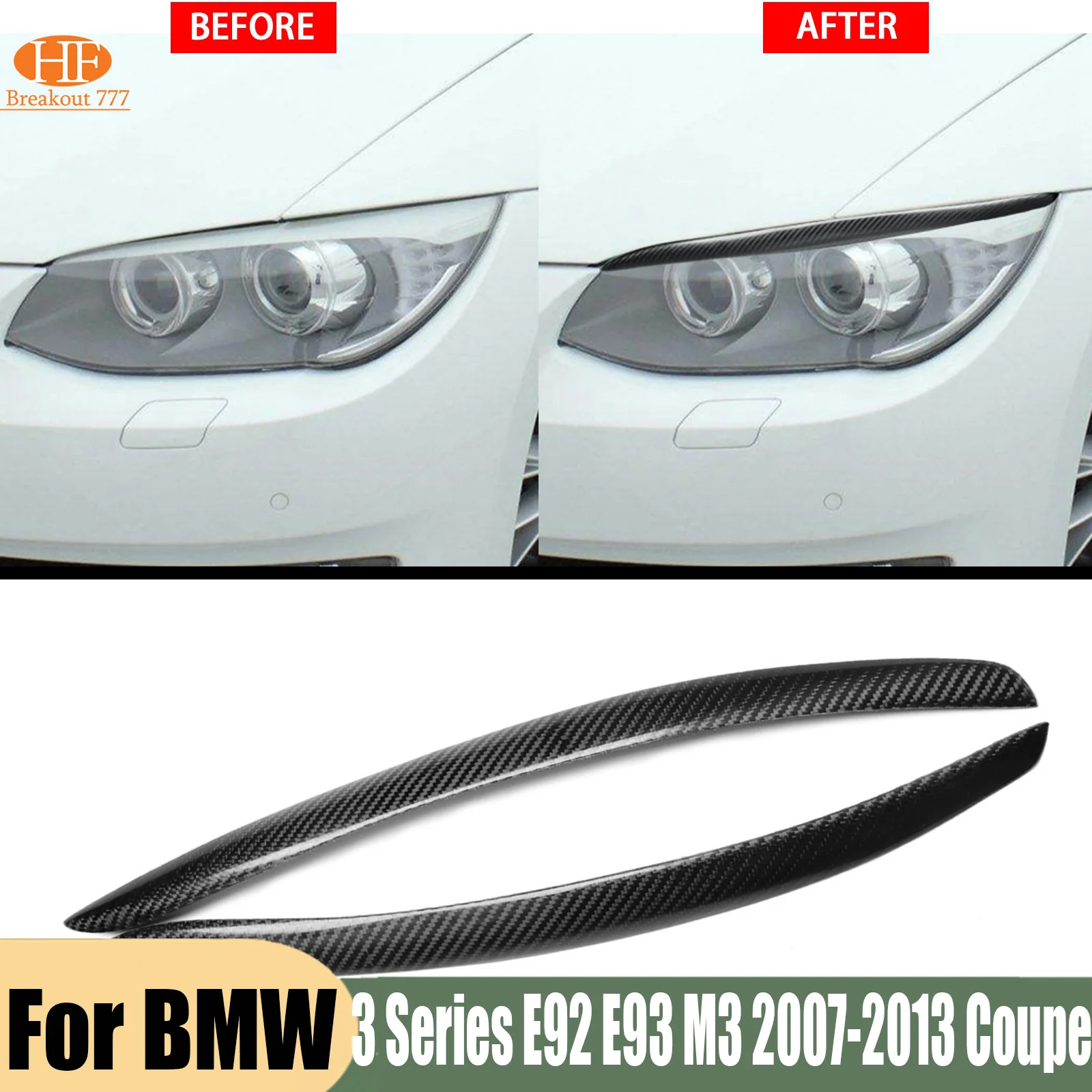 real-carbon-fiber-headlight-brow-cover-eyelid-eyebrow-for-bmw-3-series-e92-e93-m3-2007-2013-coupe