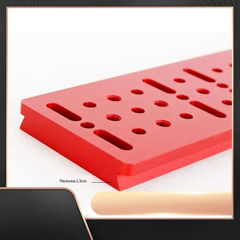 

Dovetail Slot Red Wide Narrow Track Star Guide Mirror Main Multi-Function Dovetail Plate For Astronomical Telescope(B) Durable-N