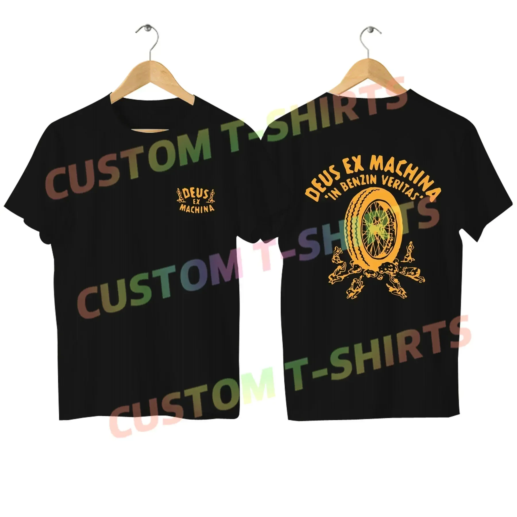 

2025 Men T Shirt Casual Deus T-shirt Graphic Oversized Ex Machina Sports Tops Breathable Comfortable Streetwear S-3XL Cool Tee