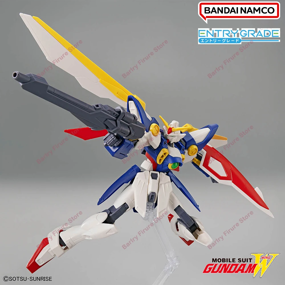 متوفر في المخزون بدلة بانداي المتنقلة جاندام وينج دخول الصف 1/144 جناح جاندام أنيمي الشكل عمل تمثال محاصر مجموعة نموذج اللعب #6