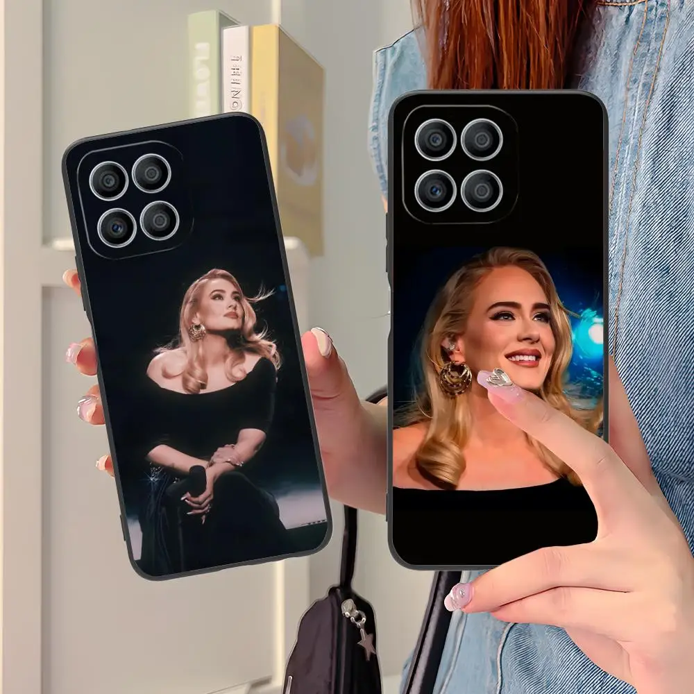 Adele Adkins Custodia per cellulare per Honor 90 80 70 60 50 30 20 10 9 8 7 Pro S SE Lite 5G Stampa a colori Cover di lusso