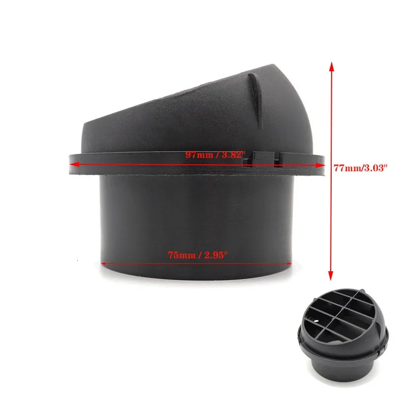 

Air Vent Ducting T L Y Piece Elbow Pipe Outlet Exhaust Connector joiner For Webasto Eberspaecher Diesel Parking Heater Accessory