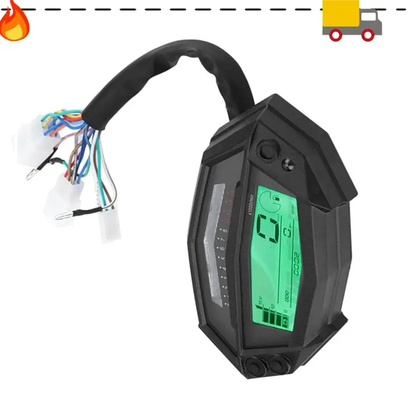 For Kawasaki Z1000 Tachometer Motorcycle Tachometer Motorcycle Gauge LCD Speedometer Z1000 Digital Instrument