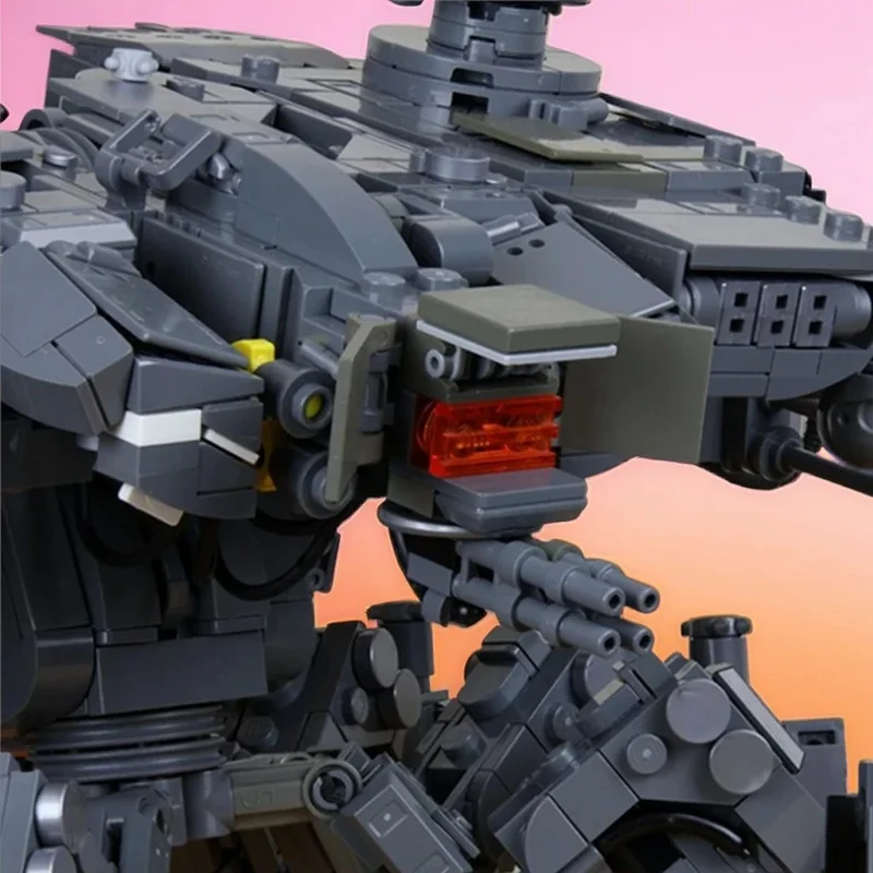 1573pcs MOC Horizon Zero Dawn Deathbringer MOC Games Model Building Blocks Toy Construction Christmas Gifts Brick Education Kids
