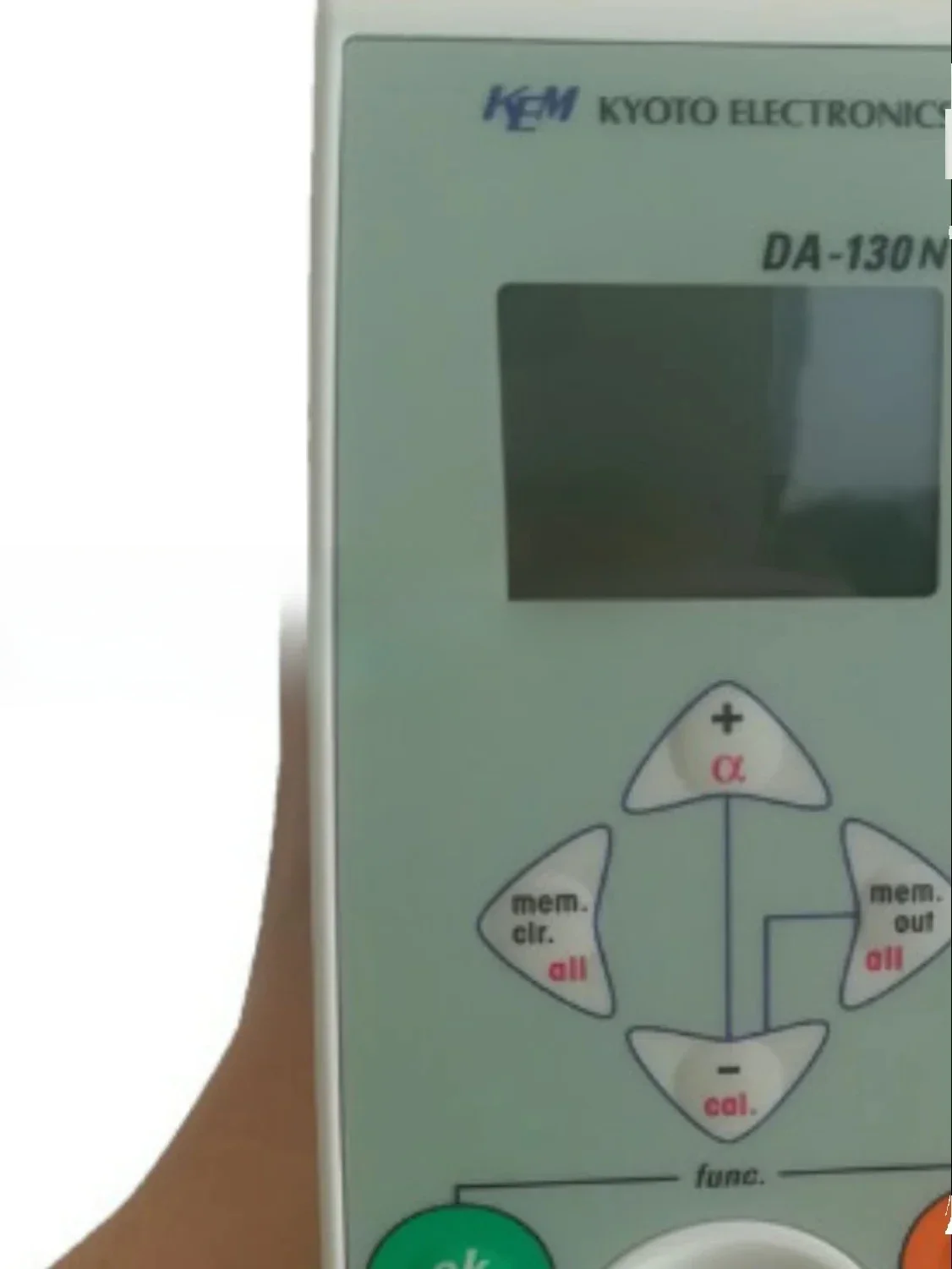 KEM DA130N Portable Density Meter Concentration Tester