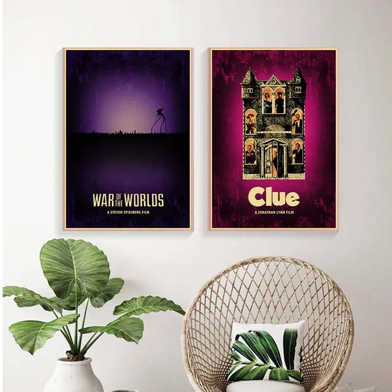 Classic Parasite Chicago Crime Movie Posters Kraft Paper Prints Pictures Painting Home Decoration Living Room Wall Art Decor