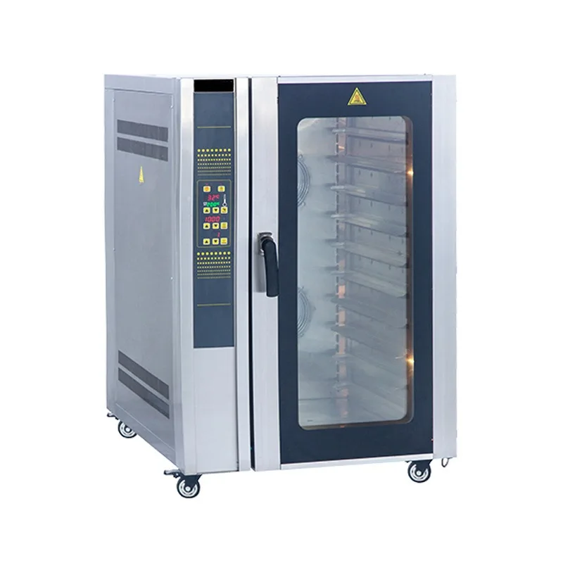 Hot Air Circulation Oven Five Plate Hot Air  Commercial Cake Bread Automatic Spray Electric