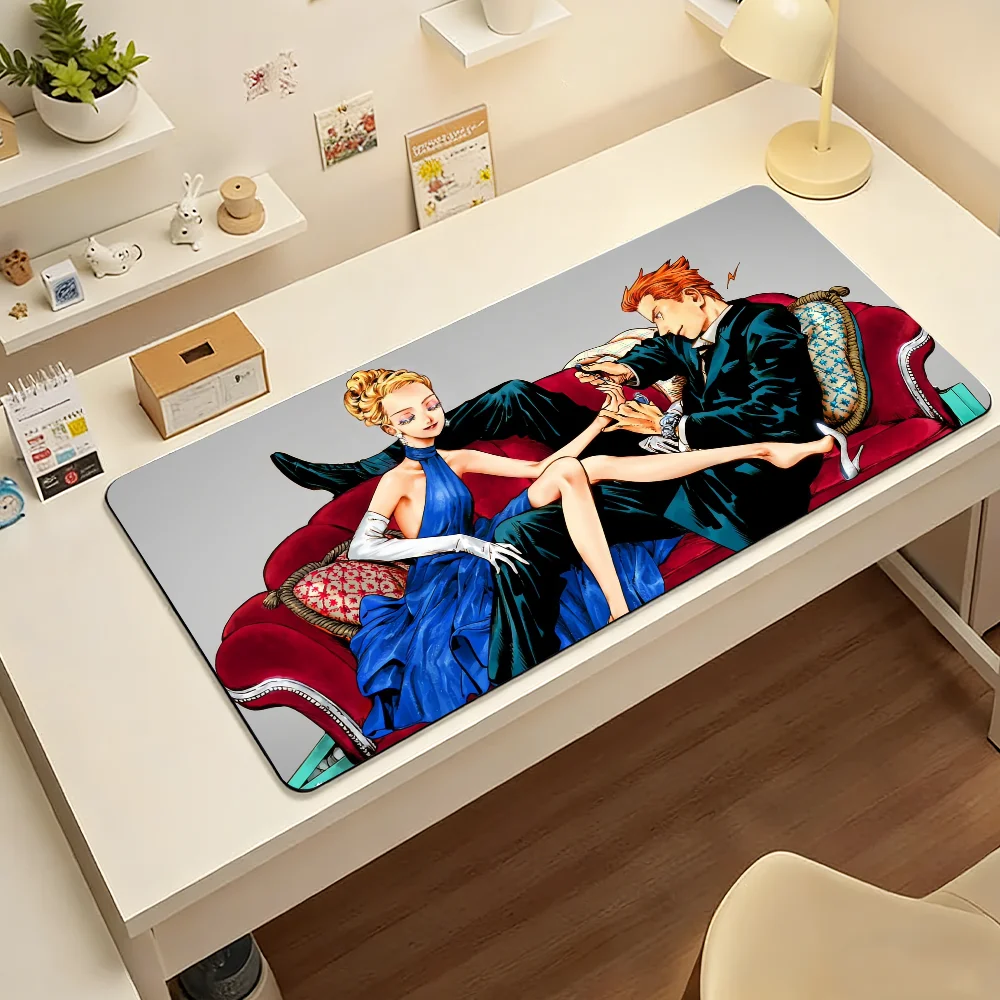 Manga Veil K-Kotteri Mouse Pad Large Non-Slip Waterproof Mat Stitched Edge Keyboard Pad for Gaming Daily Office