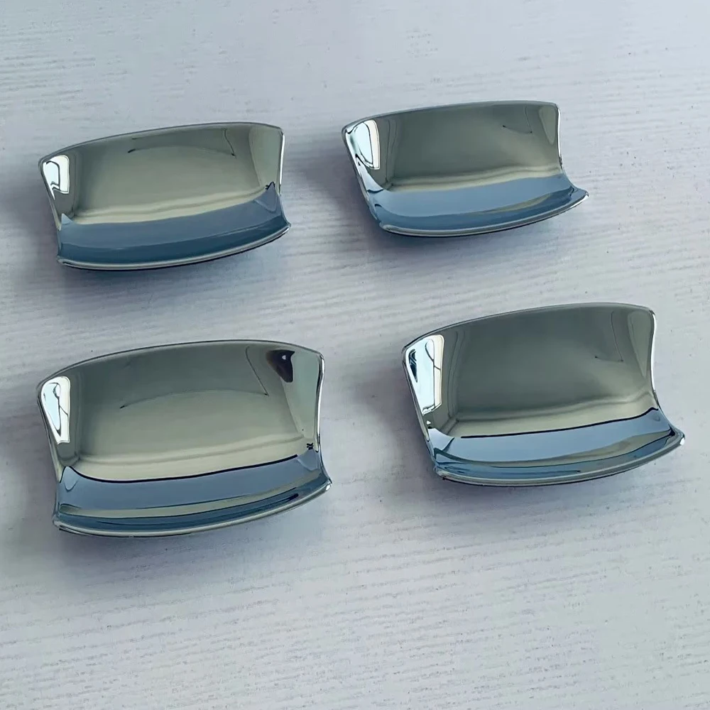 For Mitsubishi outlander 2022 2023 ABS Carbon Door Handle Bowl Cover Trim Decoration Sticker Exterior Accessories Car Styling