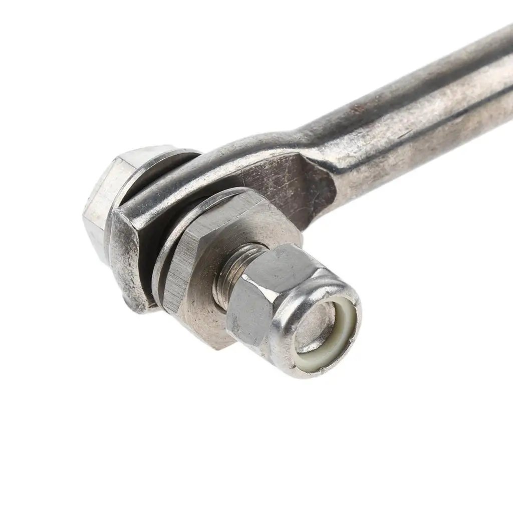 Verstellbare Außenbordmotor-Lenkstange aus Edelstahl, Spurstangenkopf, Marine-Hebel für 30-60 PS Bootsmotorteile
