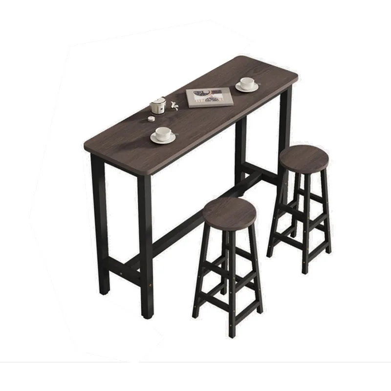 Mesa de bar de luxo alta coquetel lado restaurante mesa de bar ao ar livre clube noturno vinho longo mesa alta móveis wk50bt