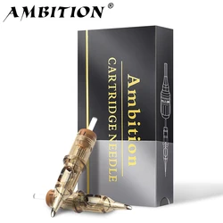 Ambition Premium Tattoo Cartridge 20pcs RL/RM/RS Round Liner Shader Curved Magnum Tattoo Needle 1RL 3RL 5RL 7RL 9RL 7rm 9rm 13rm