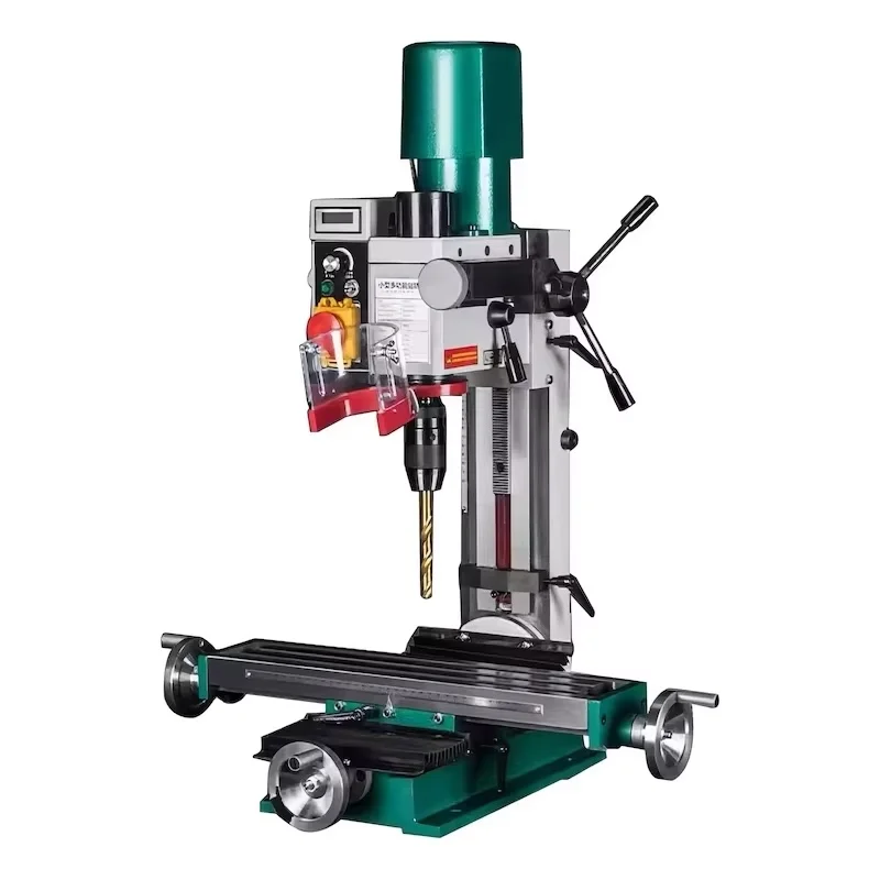 customized Good Workmanship Small Vertical Spindle 220V Variable Speed Drilling and Milling Machine for Your Selection